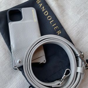 Bandolier “Greige” iPhone 11 Pro cross-body case